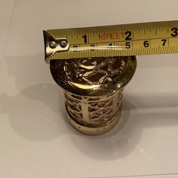 Ornate Gold Tone Wine Bottle Topper - Picture 11 of 12